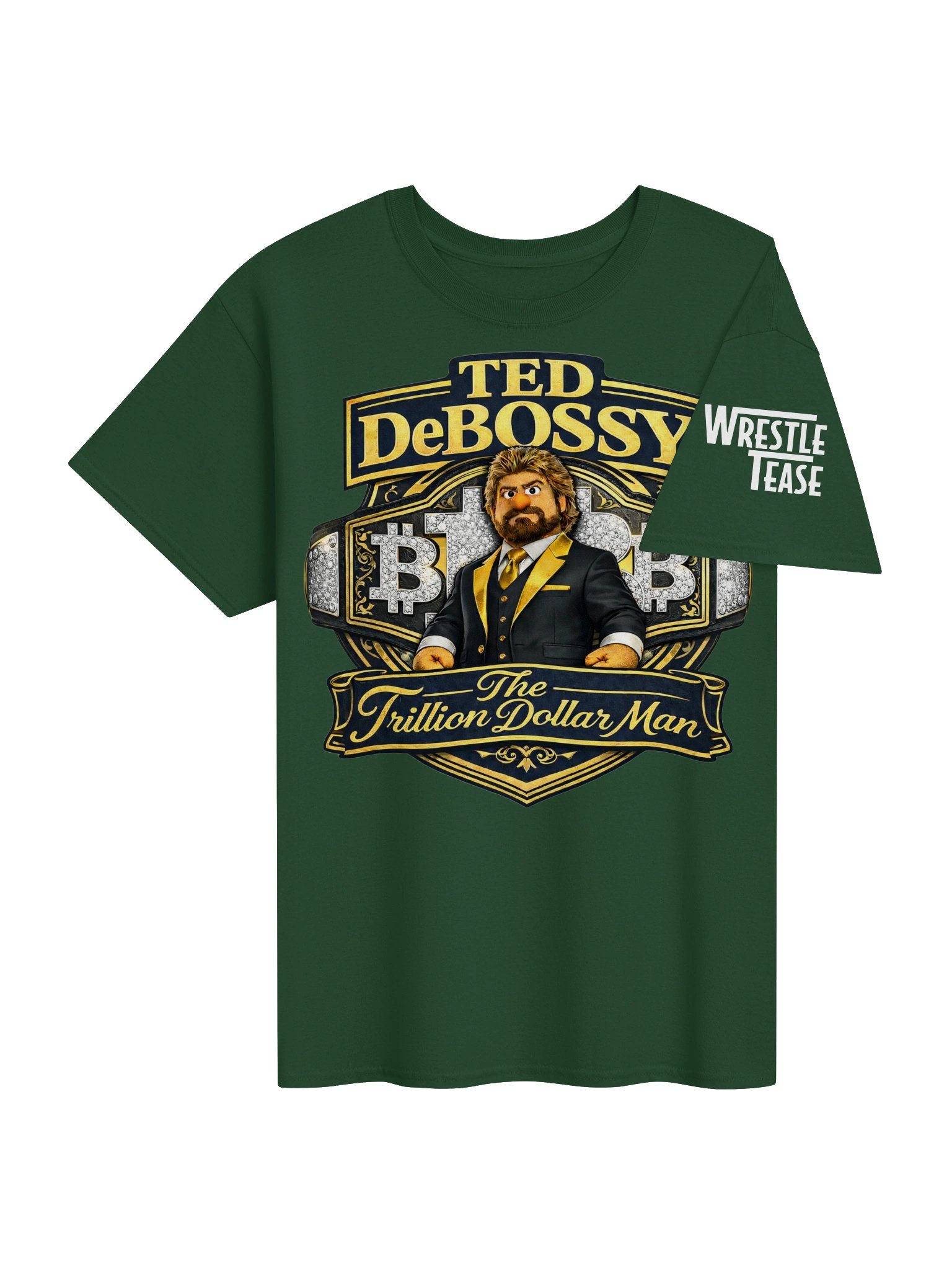 The Trillion Dollar Man Ted Debossy Tee V2 w/Sleeve & Back print product image (3)