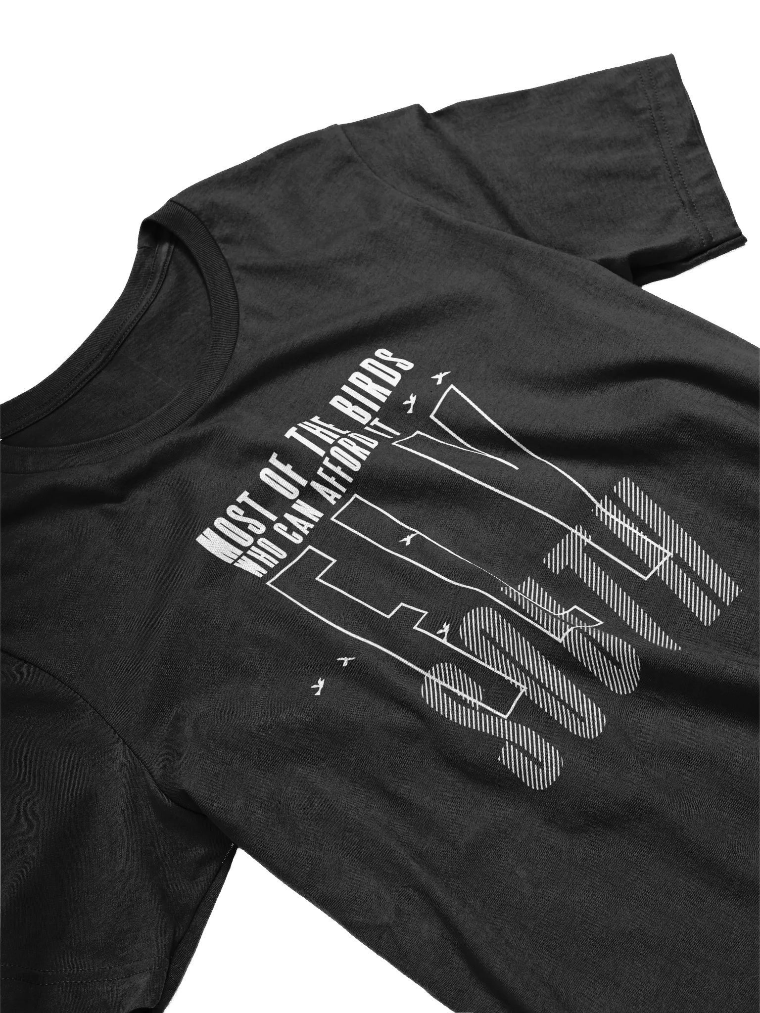 Birds Who Can Afford It Fly South Premium Super Soft Tee product image (3)