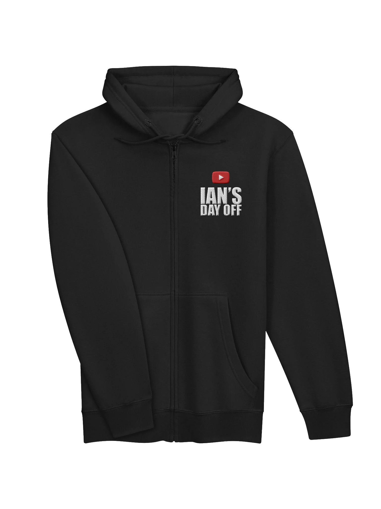 Ian's Day Off YT Logo - Zippered Hoodie product image (3)
