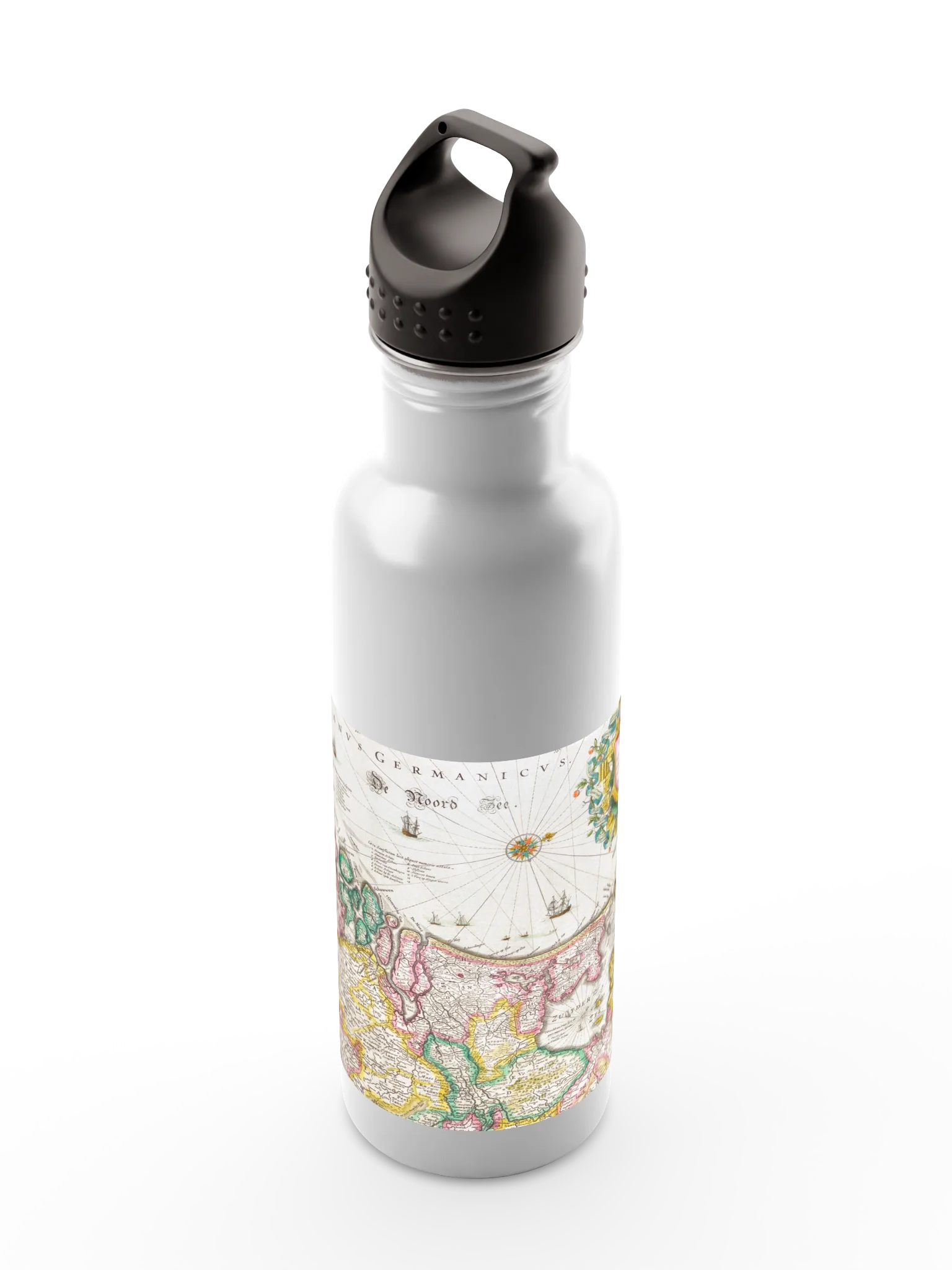 Vintage Map H2Go Bolt Water Bottle product image (5)