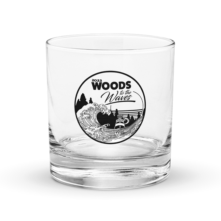 Woods to Waves 2023 – Rocks Glass product image (1)