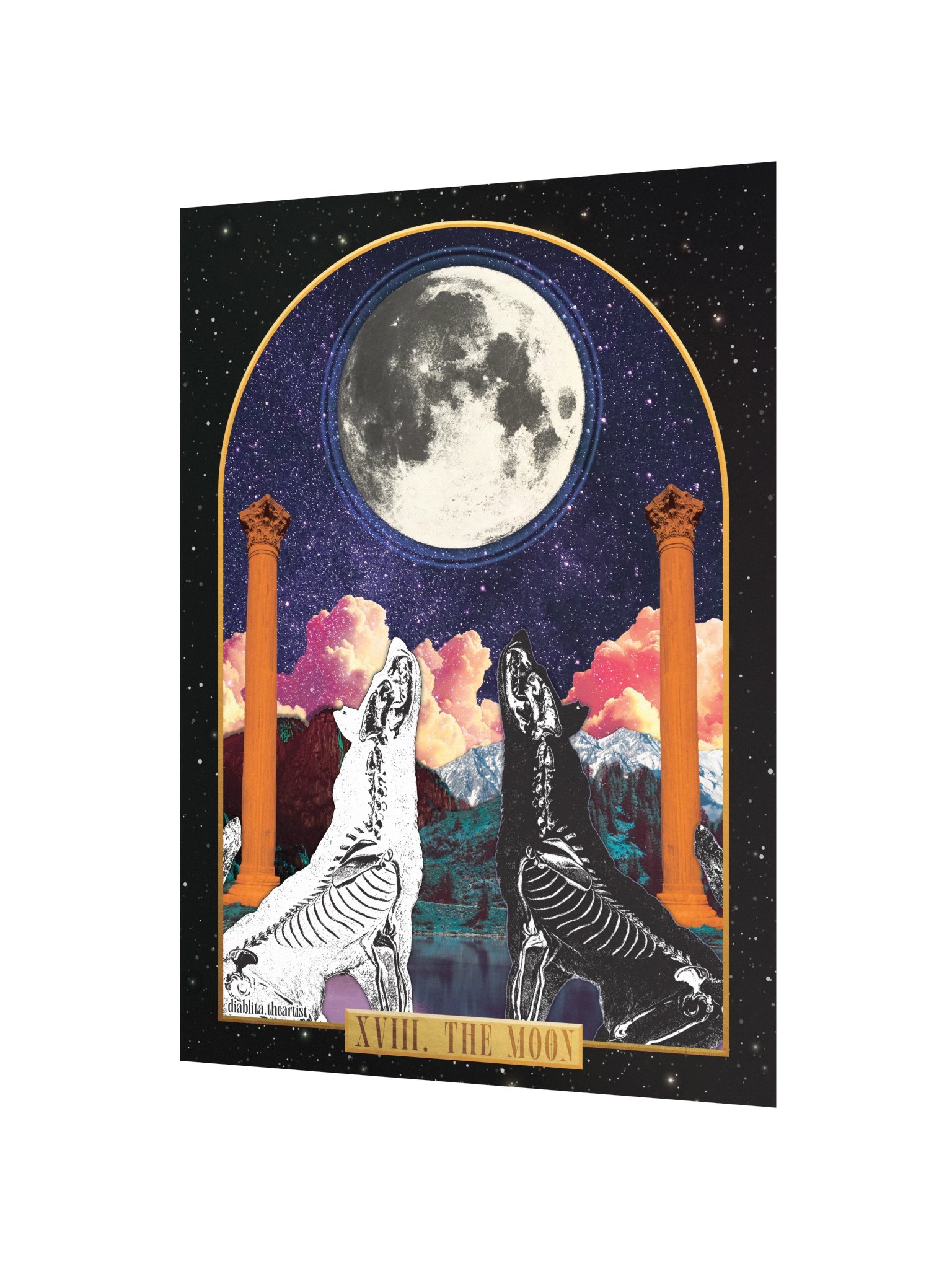 The Moon Tarot Print product image (4)