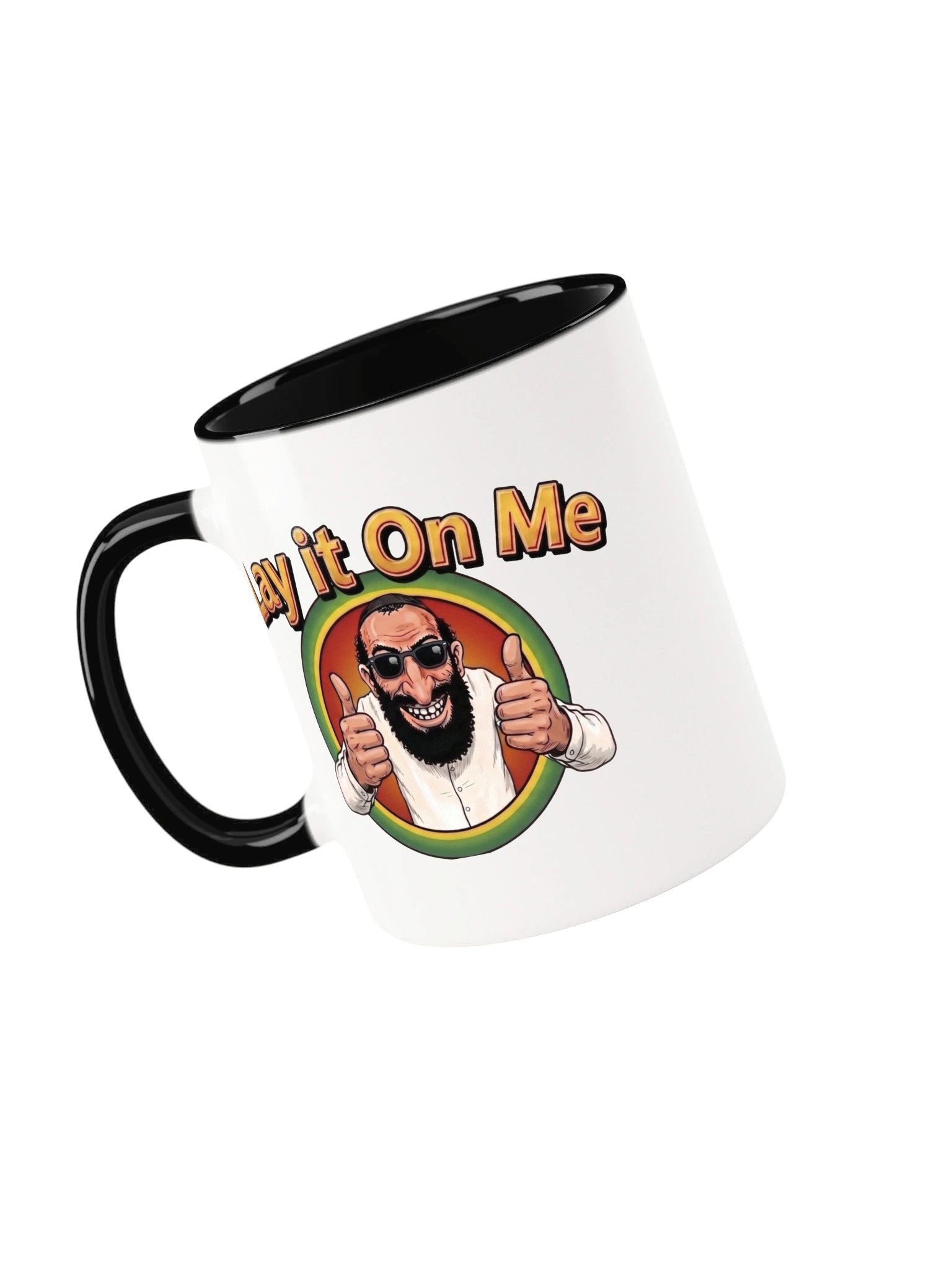 Lay it On Me Ceramic Mug with Color Inside product image (3)
