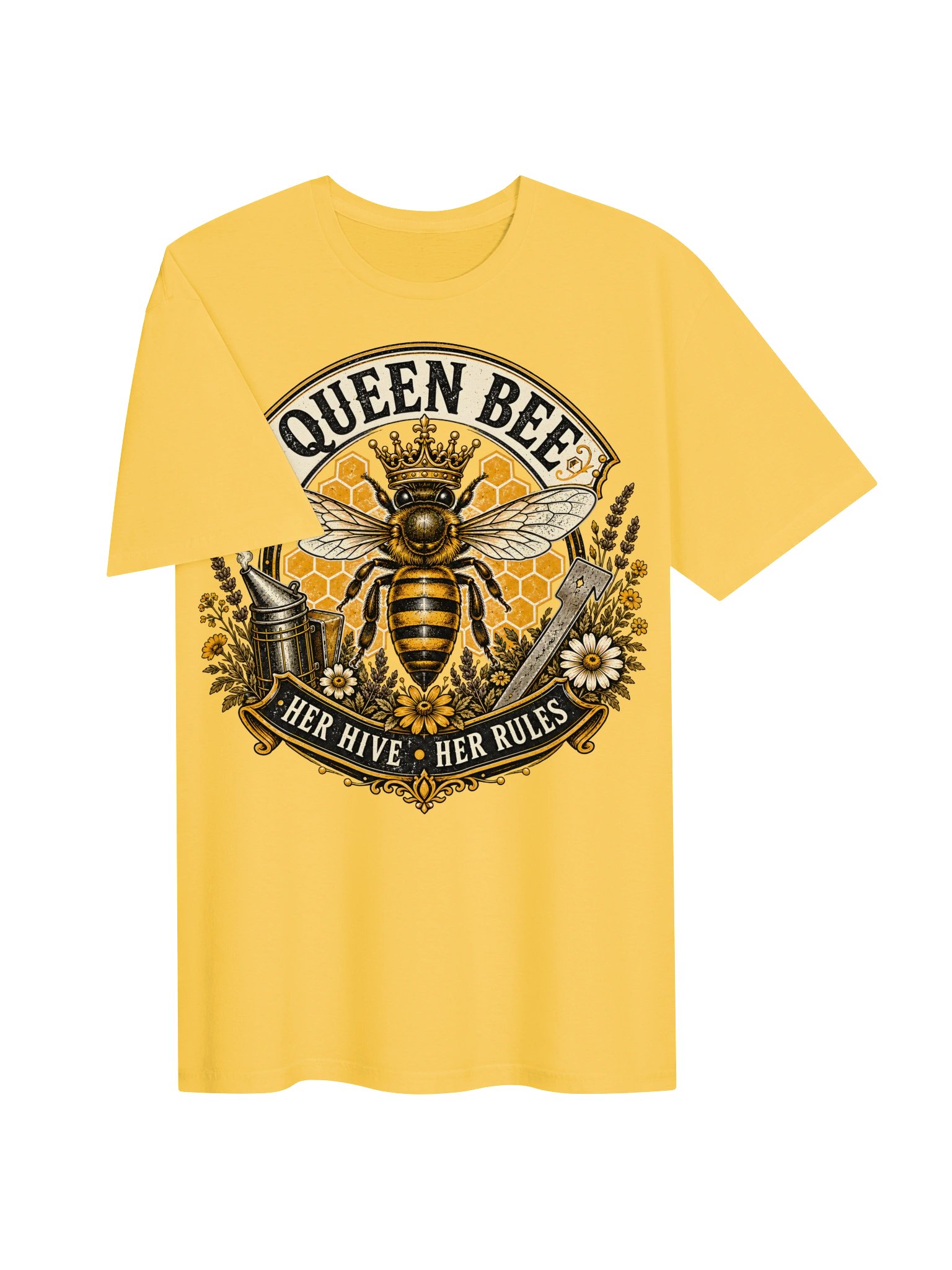 Queen Bee – Her Hive, Her Rules T-Shirt product image (3)