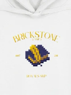 Brickstone Family Embroidered Hoodie - Royals SMP product image (1)