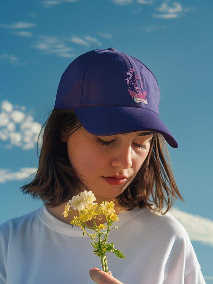 Floral Muse embroidered Dad Hat product image (1)