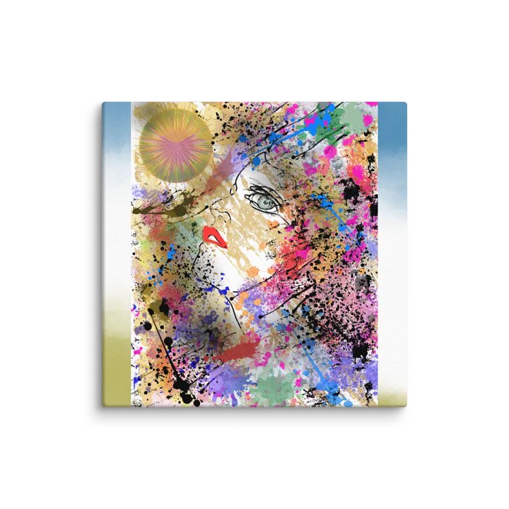 Splattered Beauty Canvas product image (1)