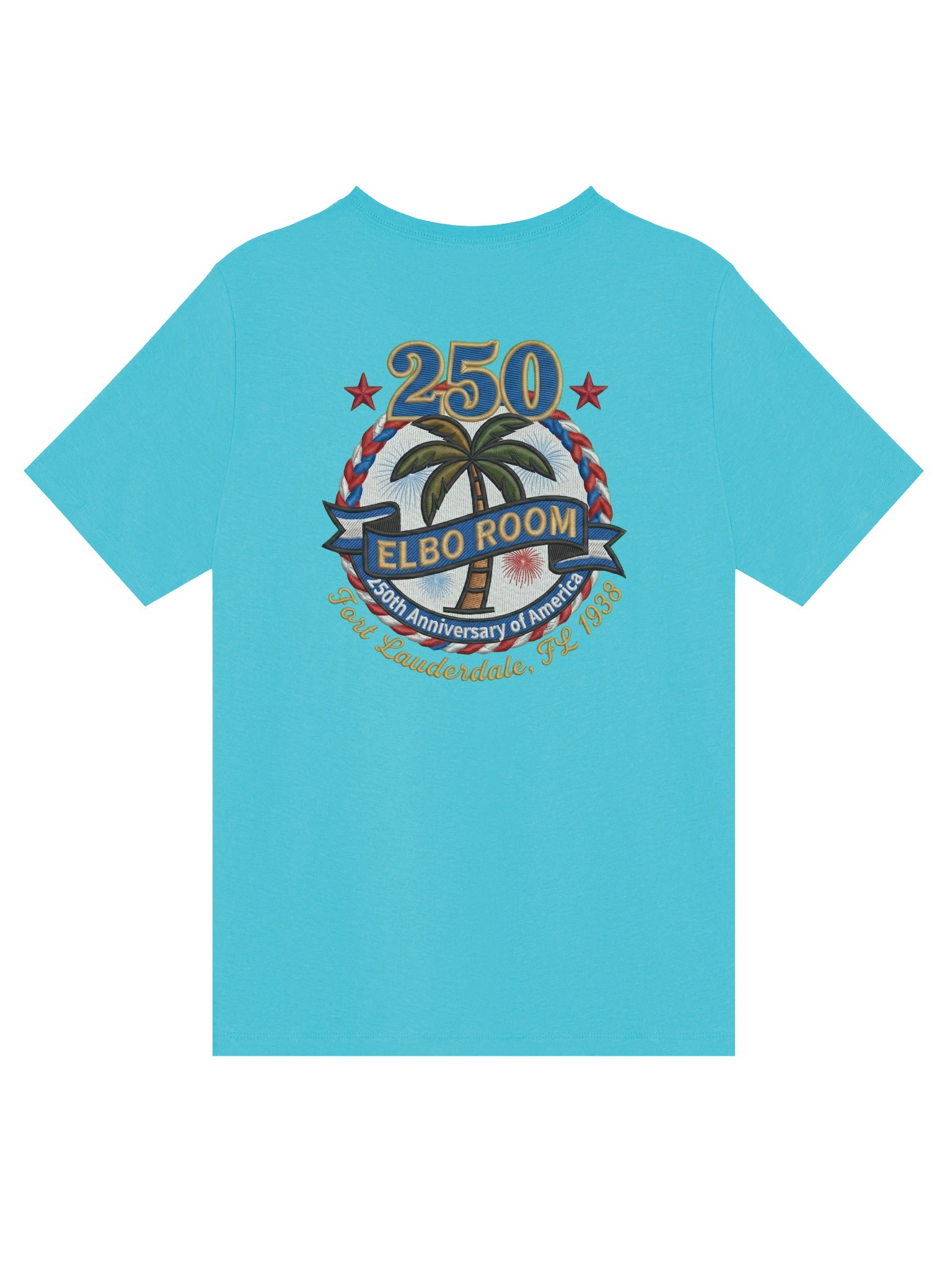 America 250 Ladies V-Neck Tee | Elbo Room 1776-2026 Edition product image (22)