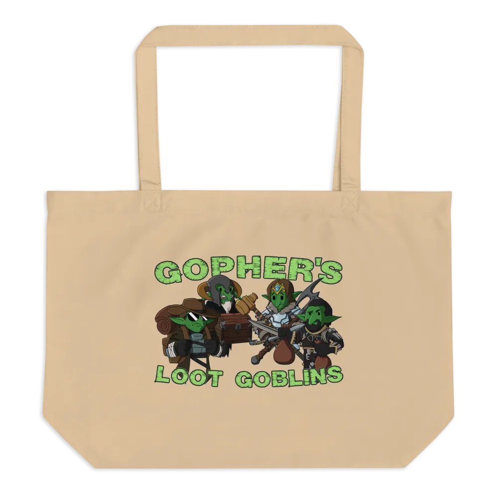 Gopher's Green Loot Goblins Tote product image (1)