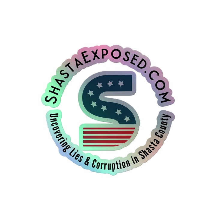 Round Shasta Exposed Hologram Sticker product image (2)