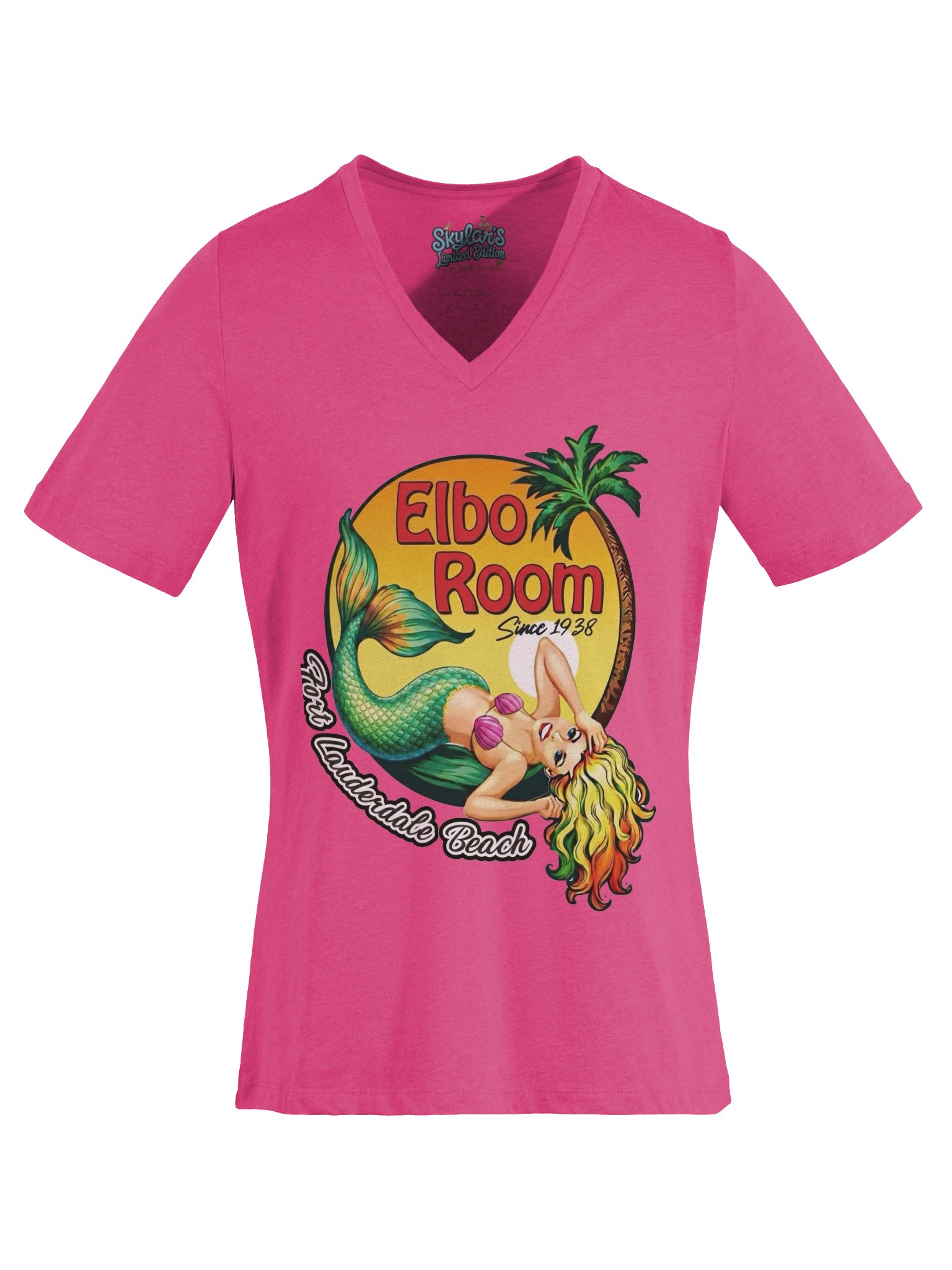 Elbo Room Mermaid V-Neck Tee product image (6)
