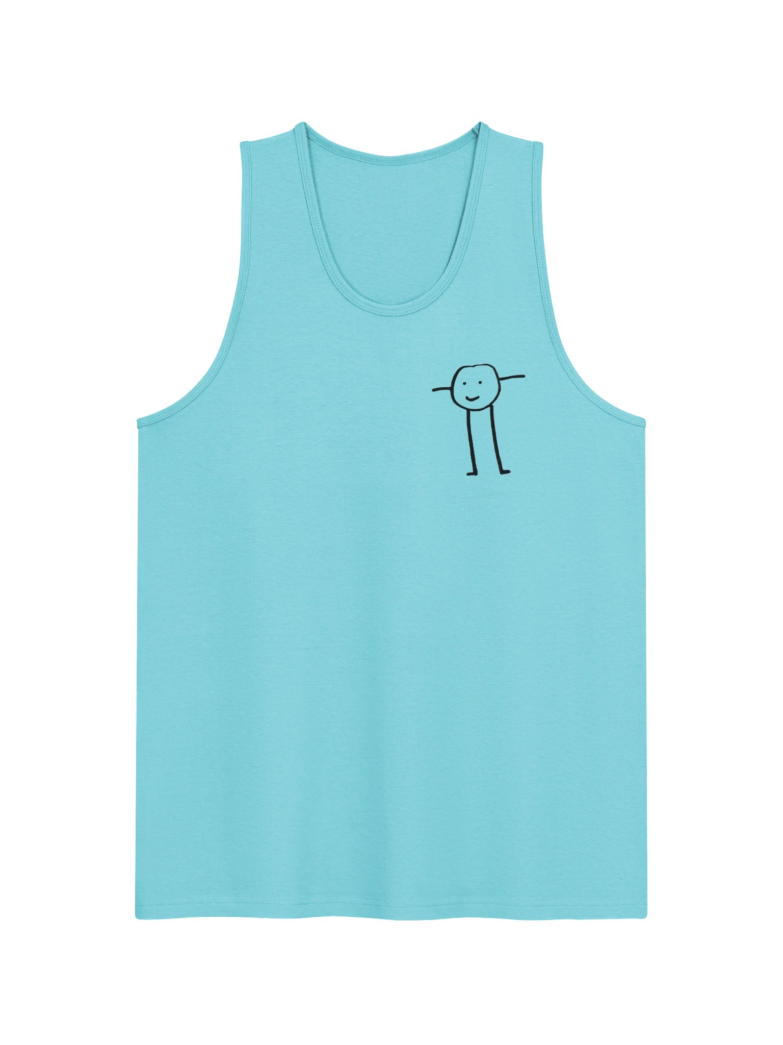 Stickman Tank (black print) product image (1)