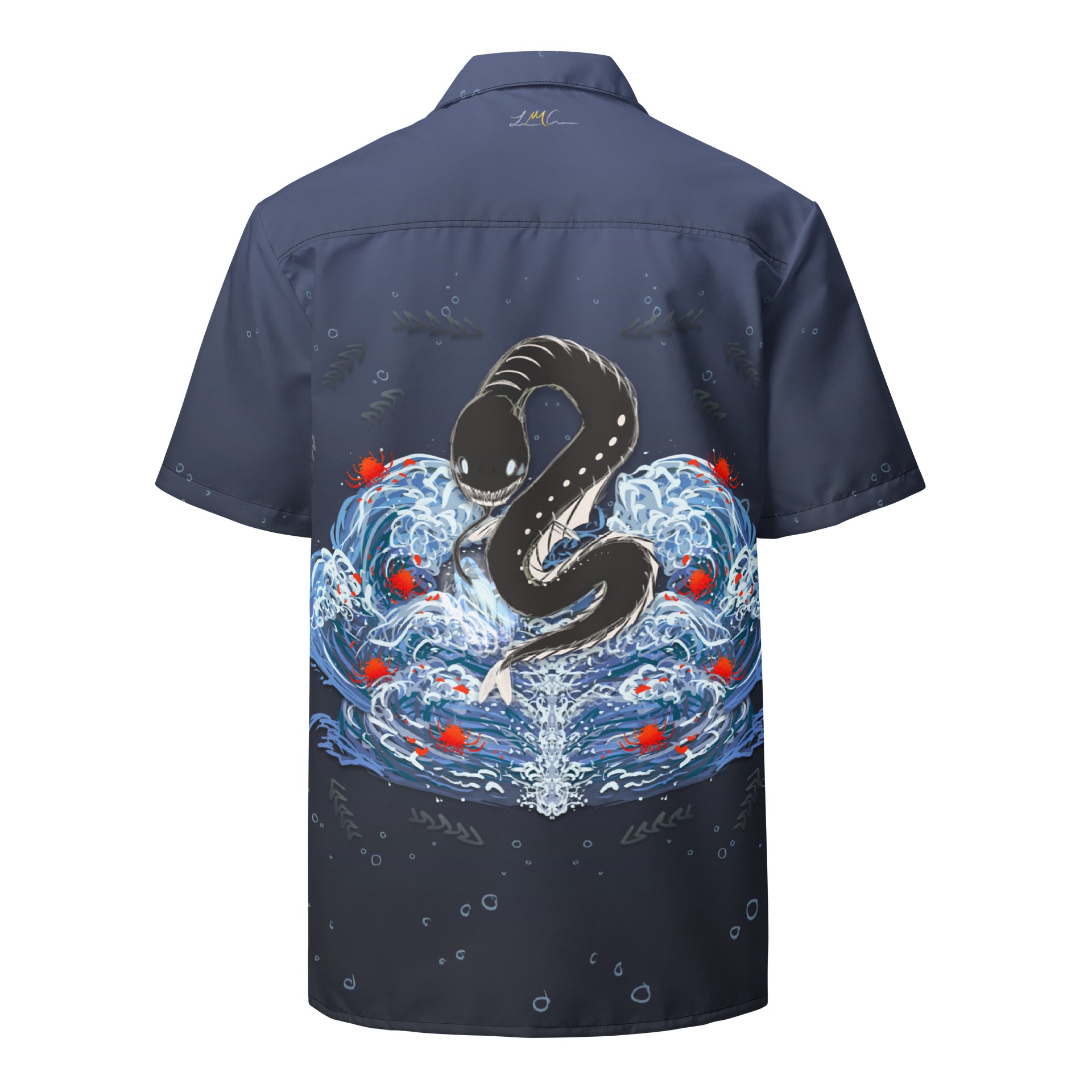 Dragonfish Sukajan Hawaiian Shirt product image (2)