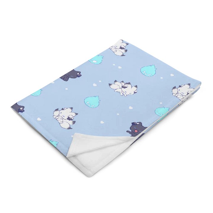meiya, meinya & wisps blanket (blue) product image (2)