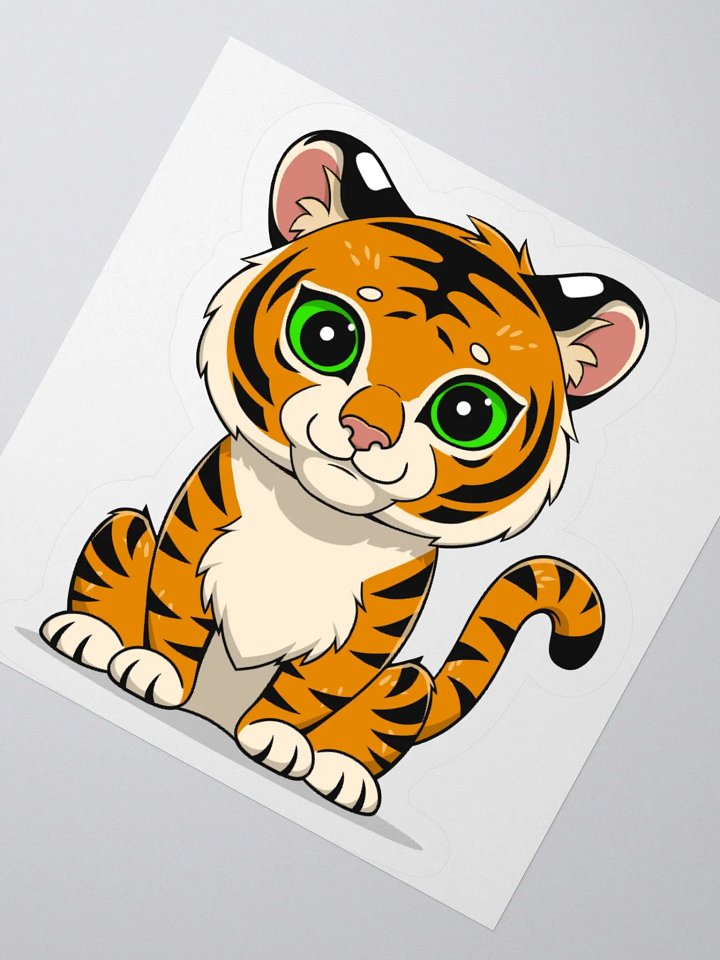 Cute Chi-bi Grower Sticker product image (5)