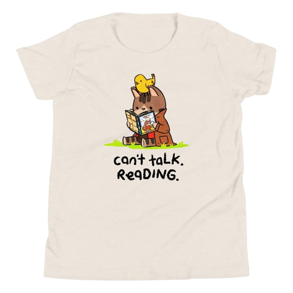 reading t-shirt (kids) product image (1)