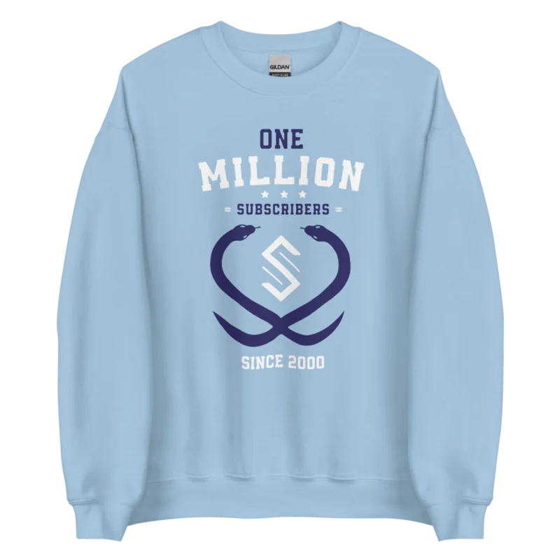 One Million Subscriber Pullover product image (1)