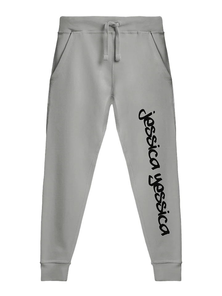 THAT'S MY NAME - BLACK TEXT JOGGERS product image (1)