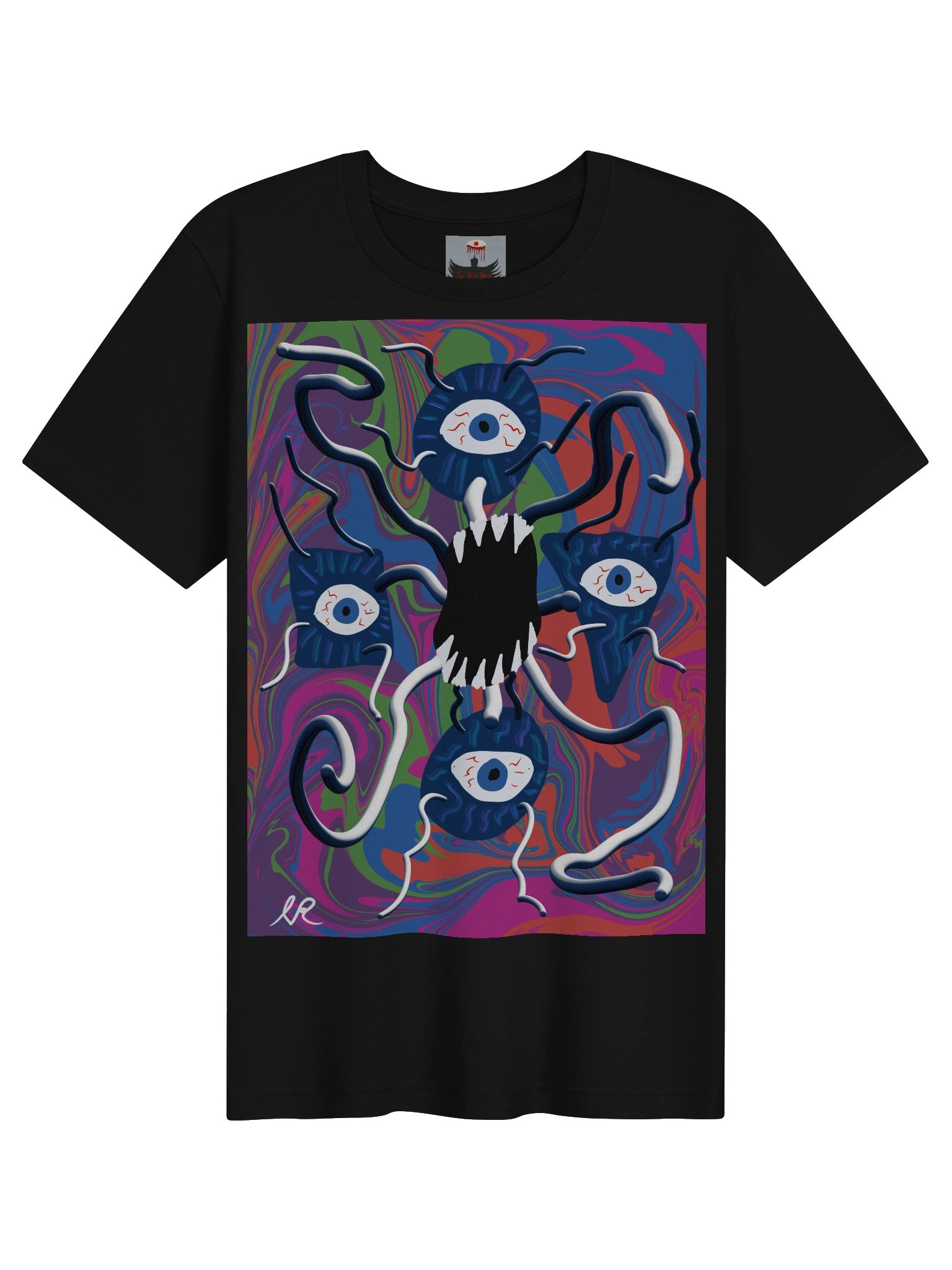 Psychedelic Eye Tentacle Tee product image (1)