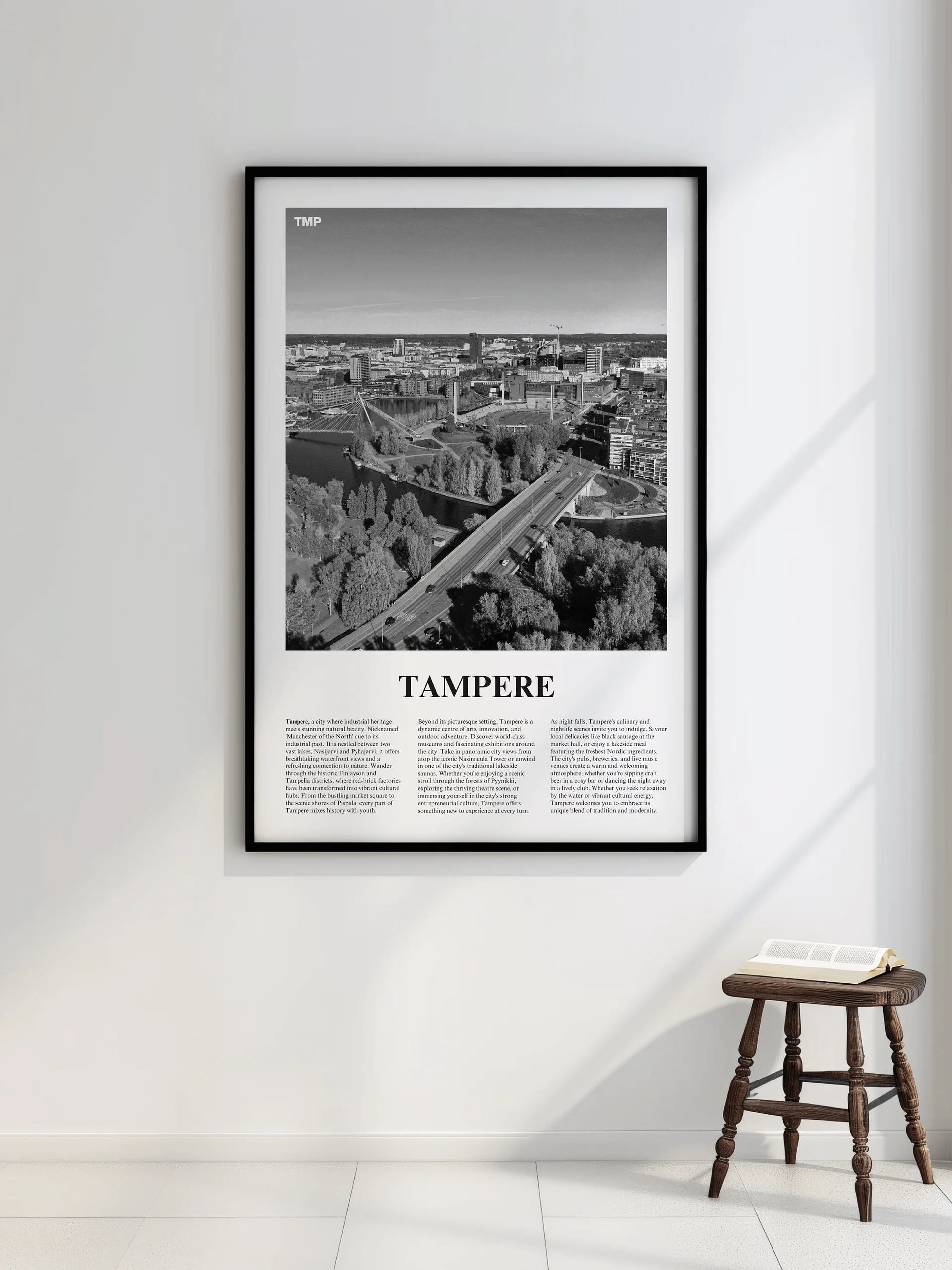 Tampere 01 Newspaper Poster product image (2)