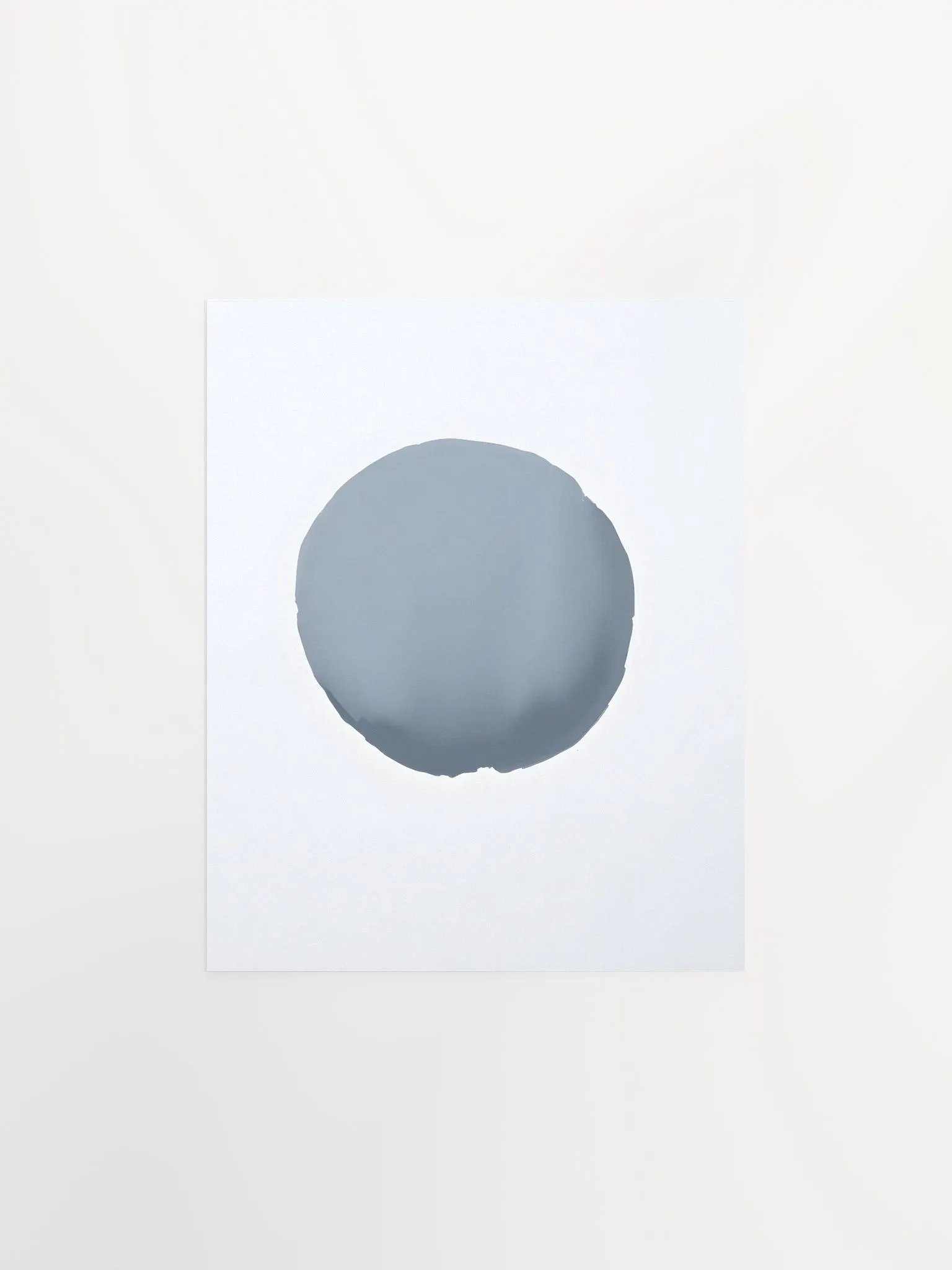 Blue Gray Smudge Circle product image (2)