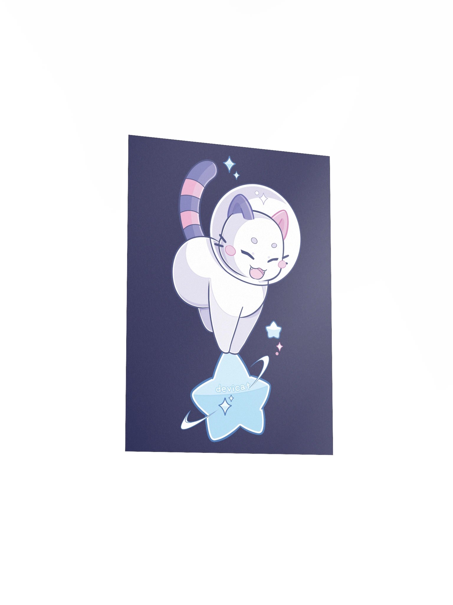 CandiCat Astro Cat 2024 Print product image (3)
