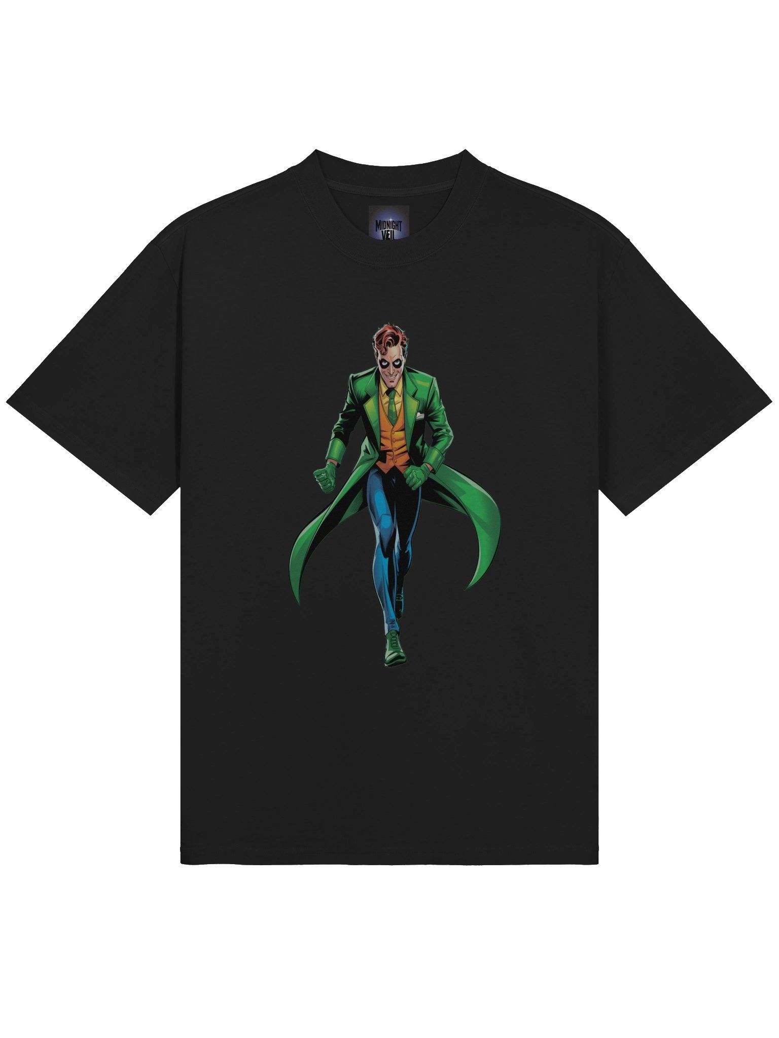 Riddler Veil of Verity Oversized Faded T-Shirt product image (5)