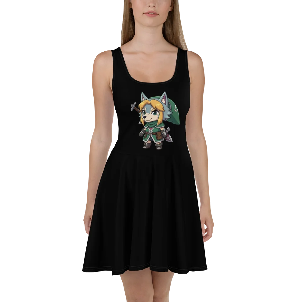 cute skater dress product image (2)