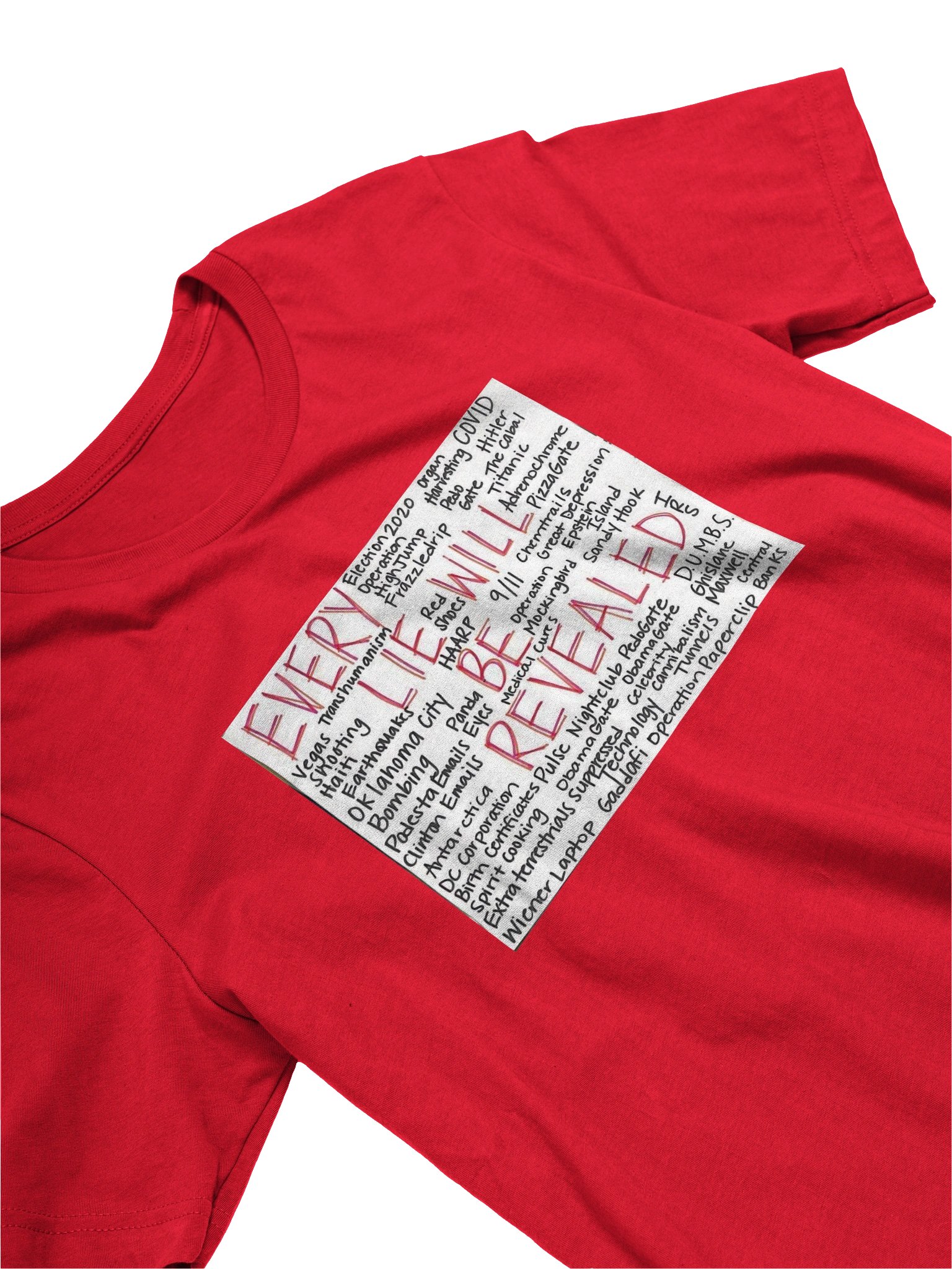EVERYTHING WILL BE REVEALED shirt product image (51)
