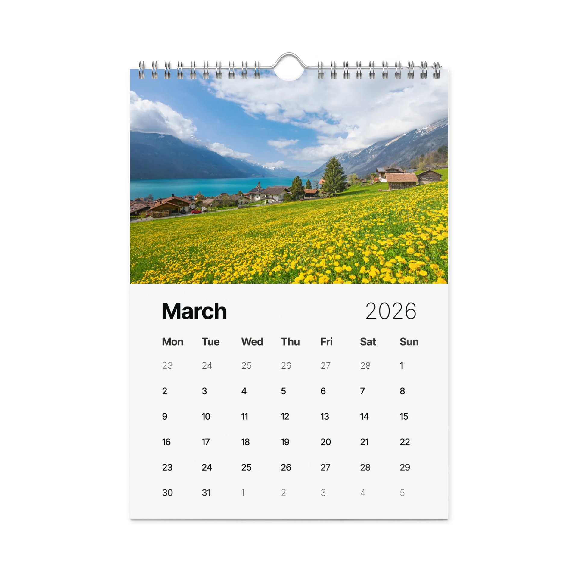 Brienz am See Calendar 2026 product image (4)