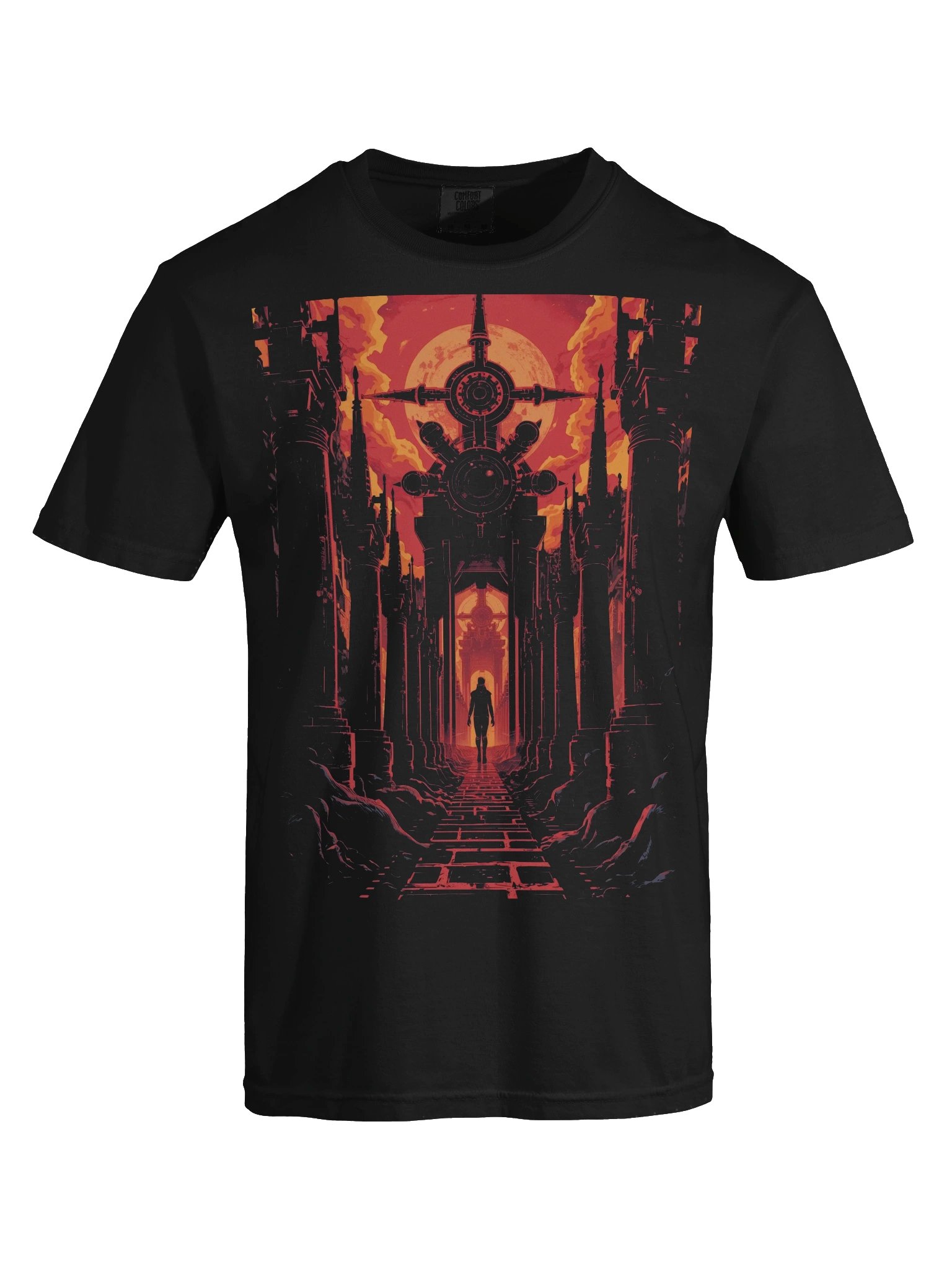 Rogue Temple Corridor Heavyweight T-Shirt product image (2)