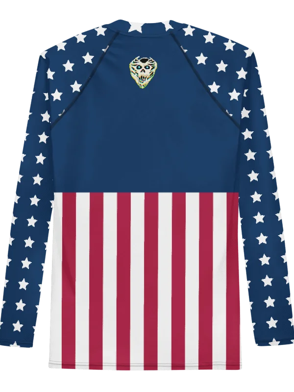 Deadlift Depot July 4th SPECIAL EDITION LONG SLEEVE COMPRESSION SHIRT product image (5)