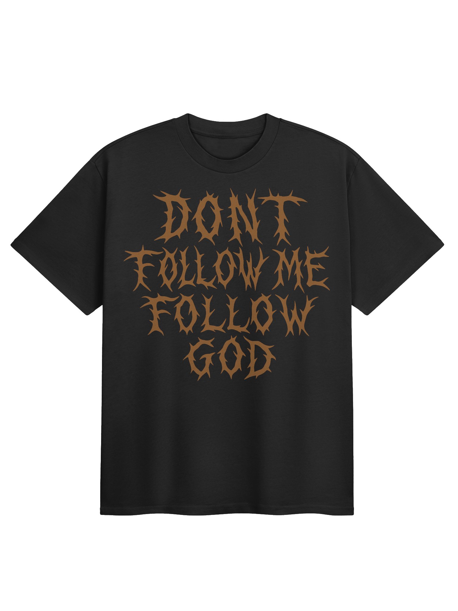 DONT FOLLOW ME OVERSIZE T-SHRIT product image (1)