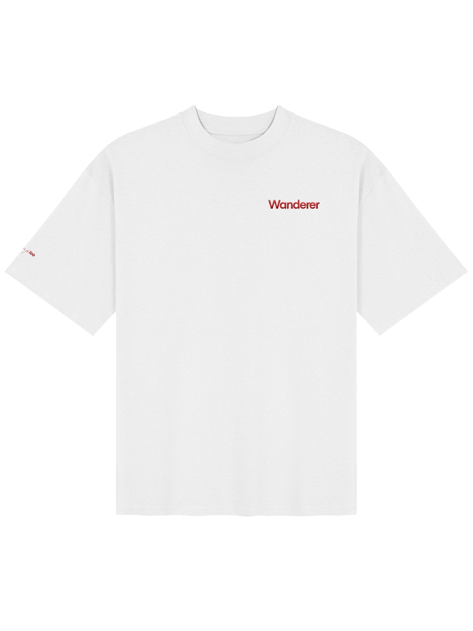 wanderer t-shirt embroidered product image (2)