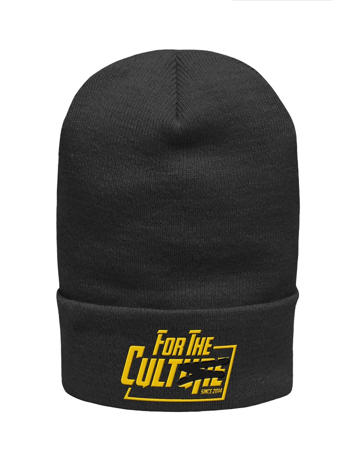 For the Culture Gold Beanie product image (1)