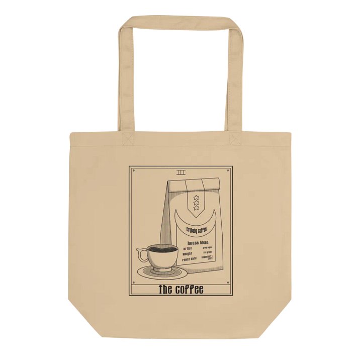 The Coffee Tarot Card Tote Bag product image (1)