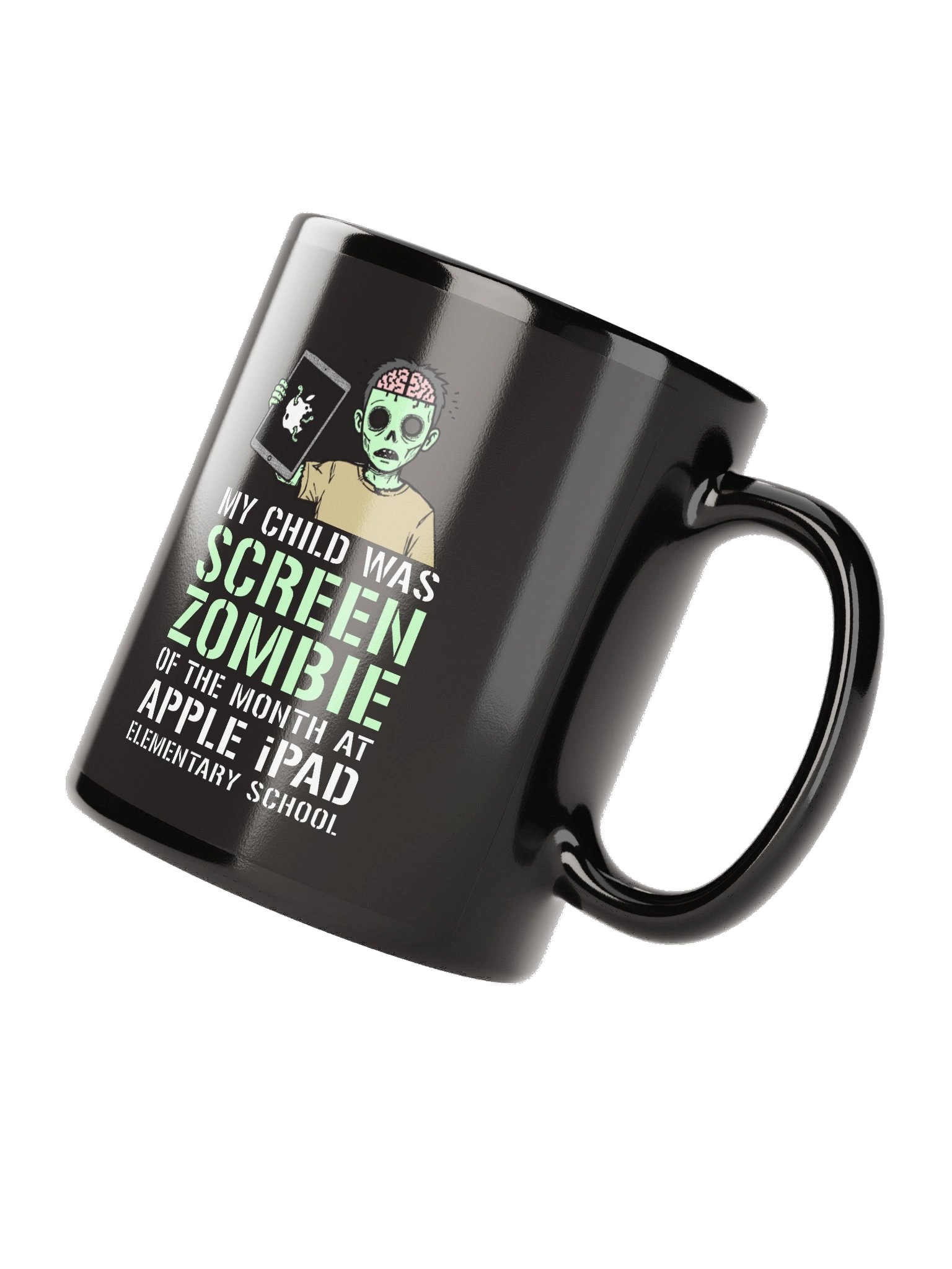 iPad Screen Zombie Black Mug product image (7)