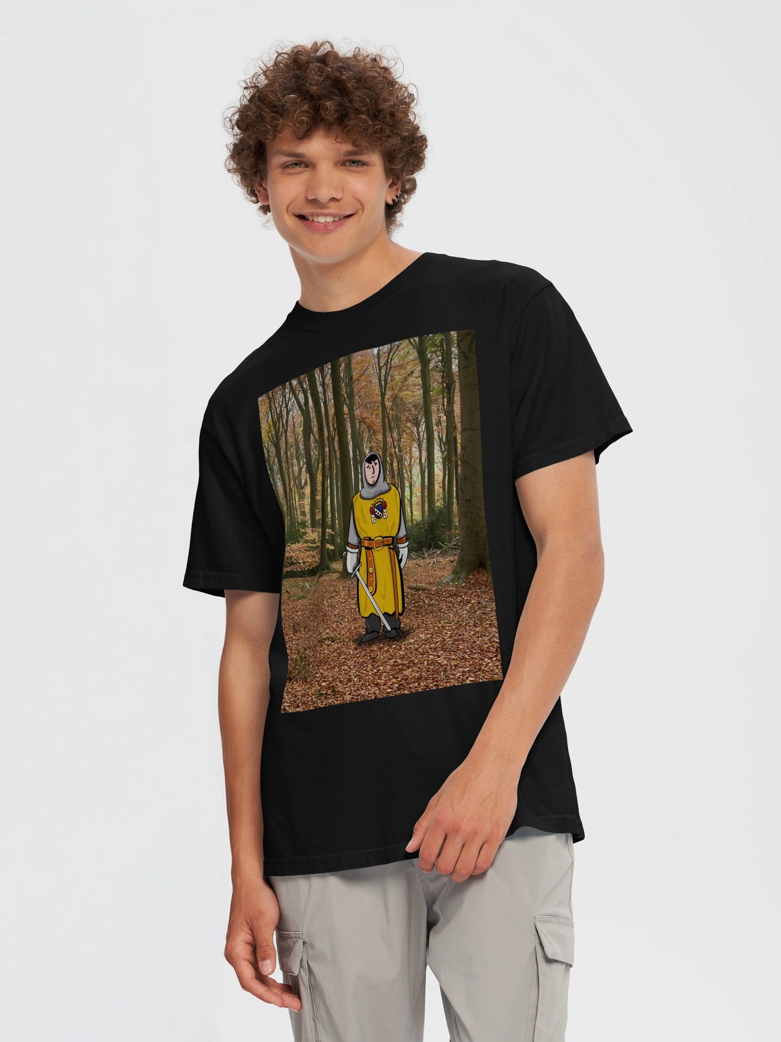 "LARPing Mark" Peep Show Heavyweight T-Shirt product image (1)