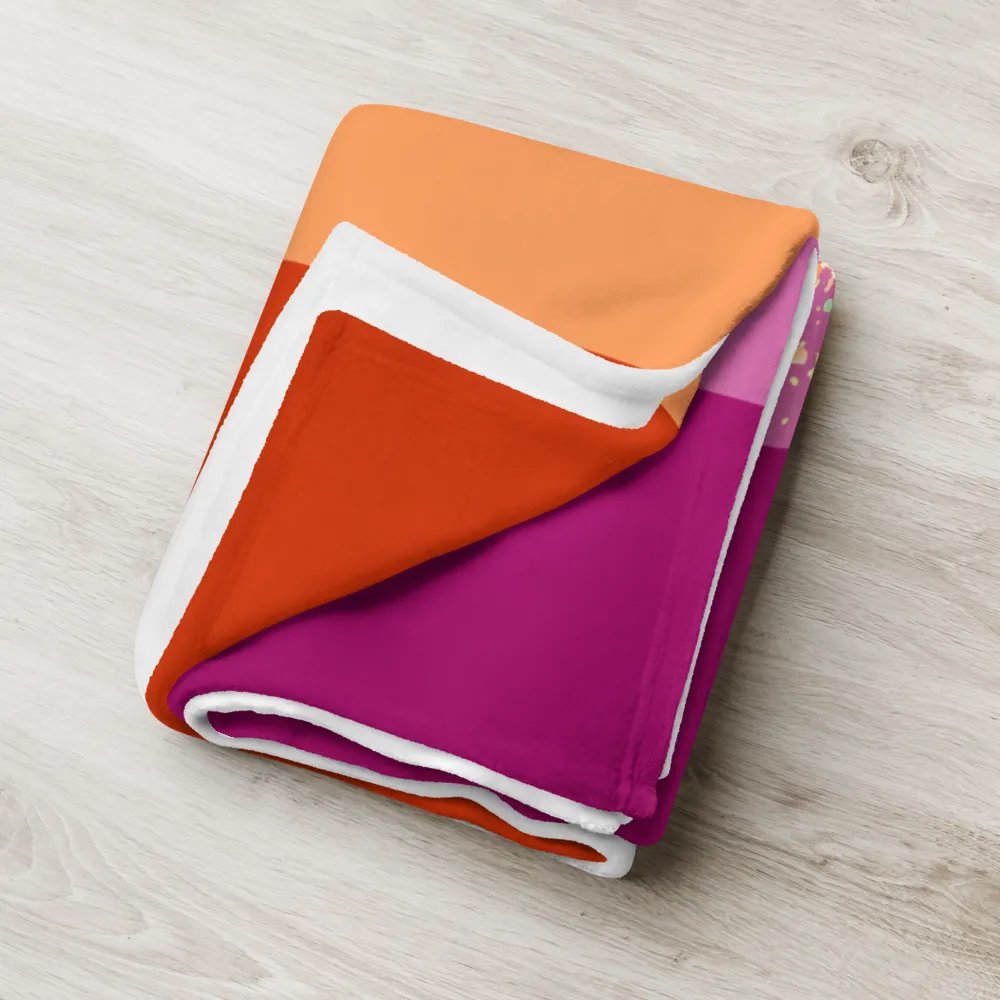 Lesbian Pride Fox Blanket (2023) product image (6)