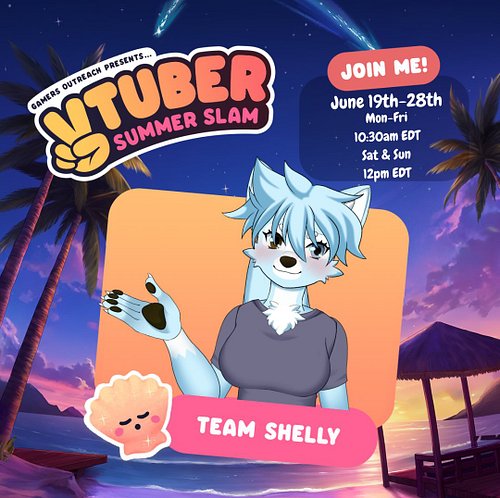 I am happy to announce that for the 2nd year I will be participating in the 2026 Vtuber Summer Slam!! So excited that @gamers...