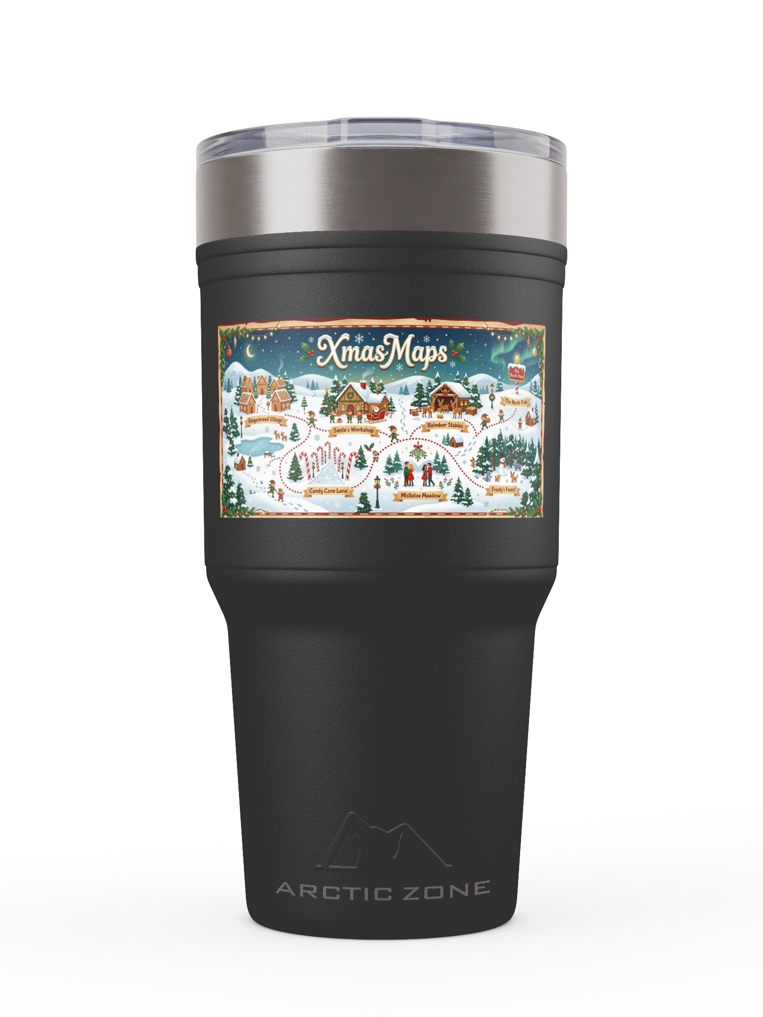 XmasMaps Holiday Village Tumbler product image (2)
