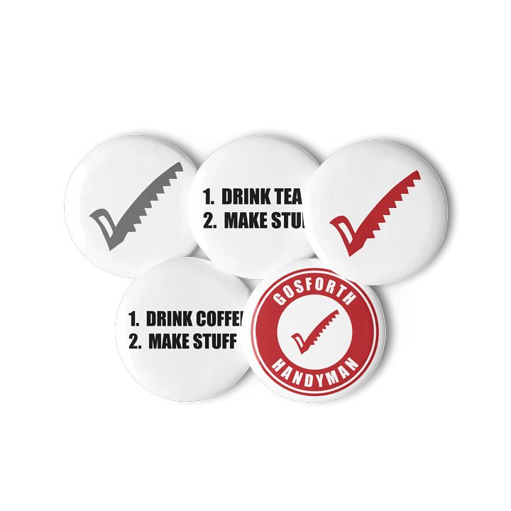 Gosforth Handyman Pin Badges product image (3)