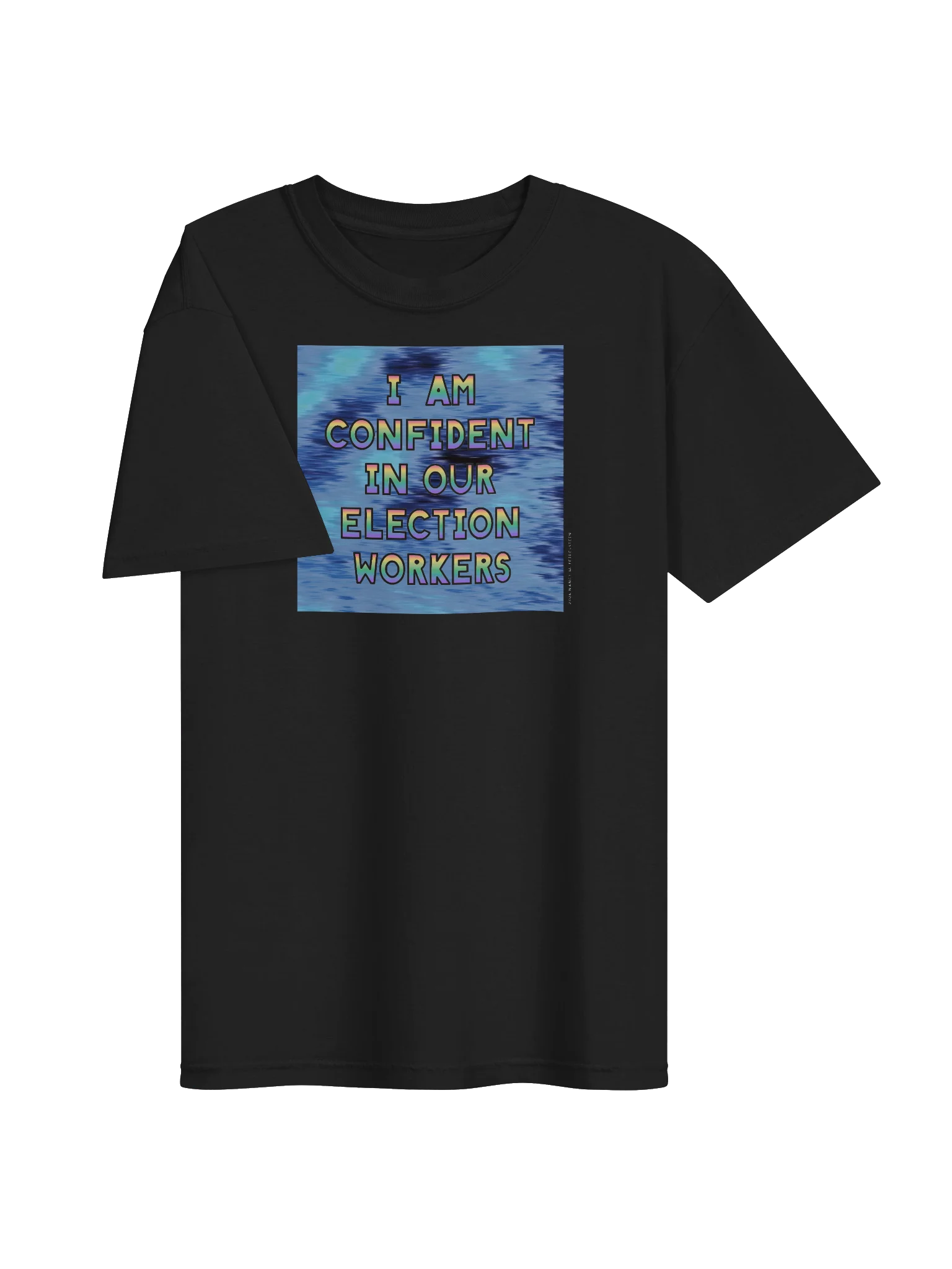 Election Process Rainbow Letters tee product image (9)