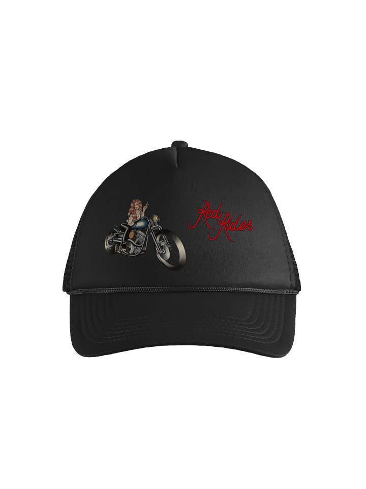 Red Rider Tattoo/ Pinup Logo Trucker Hat product image (2)