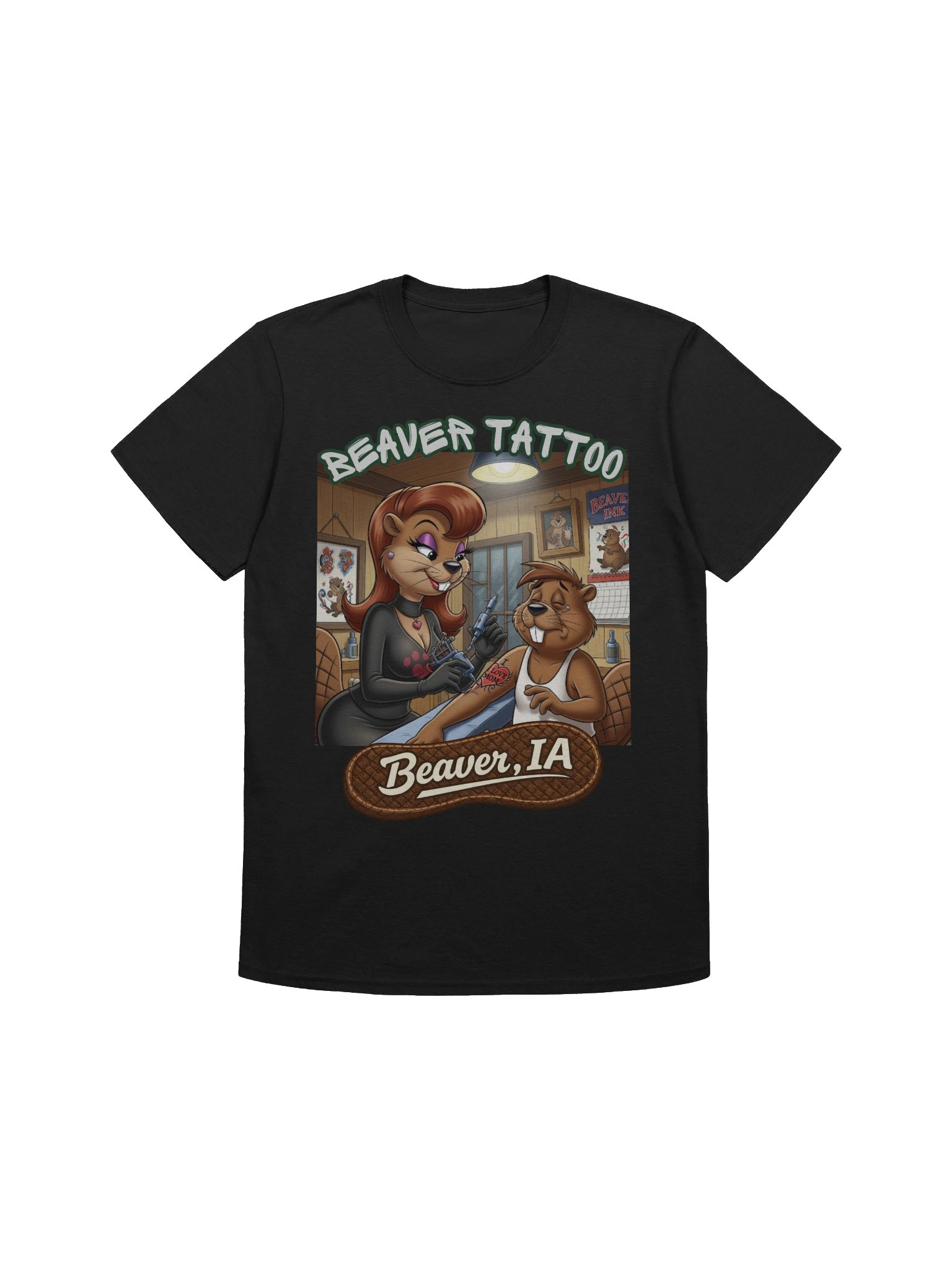 Beaver Tattoo T-Shirt product image (3)