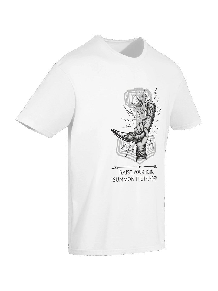 The Viking Horn - "Summon the Thunder" Premium Tee product image (122)