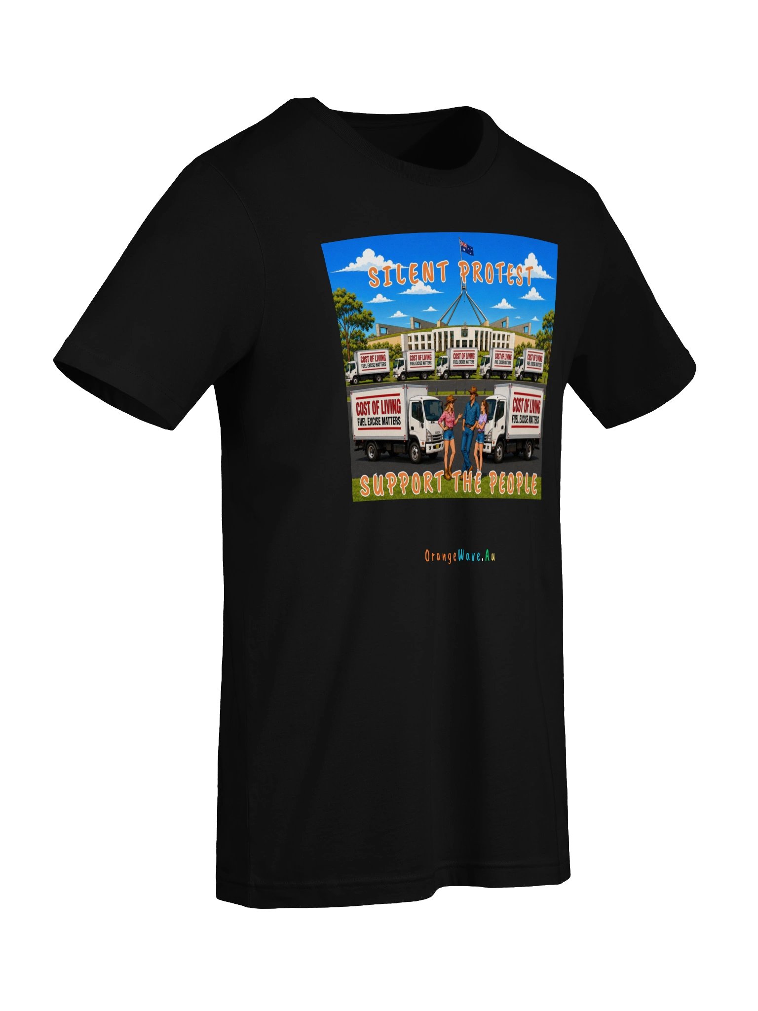 Silent Protest Support The People Tee product image (7)