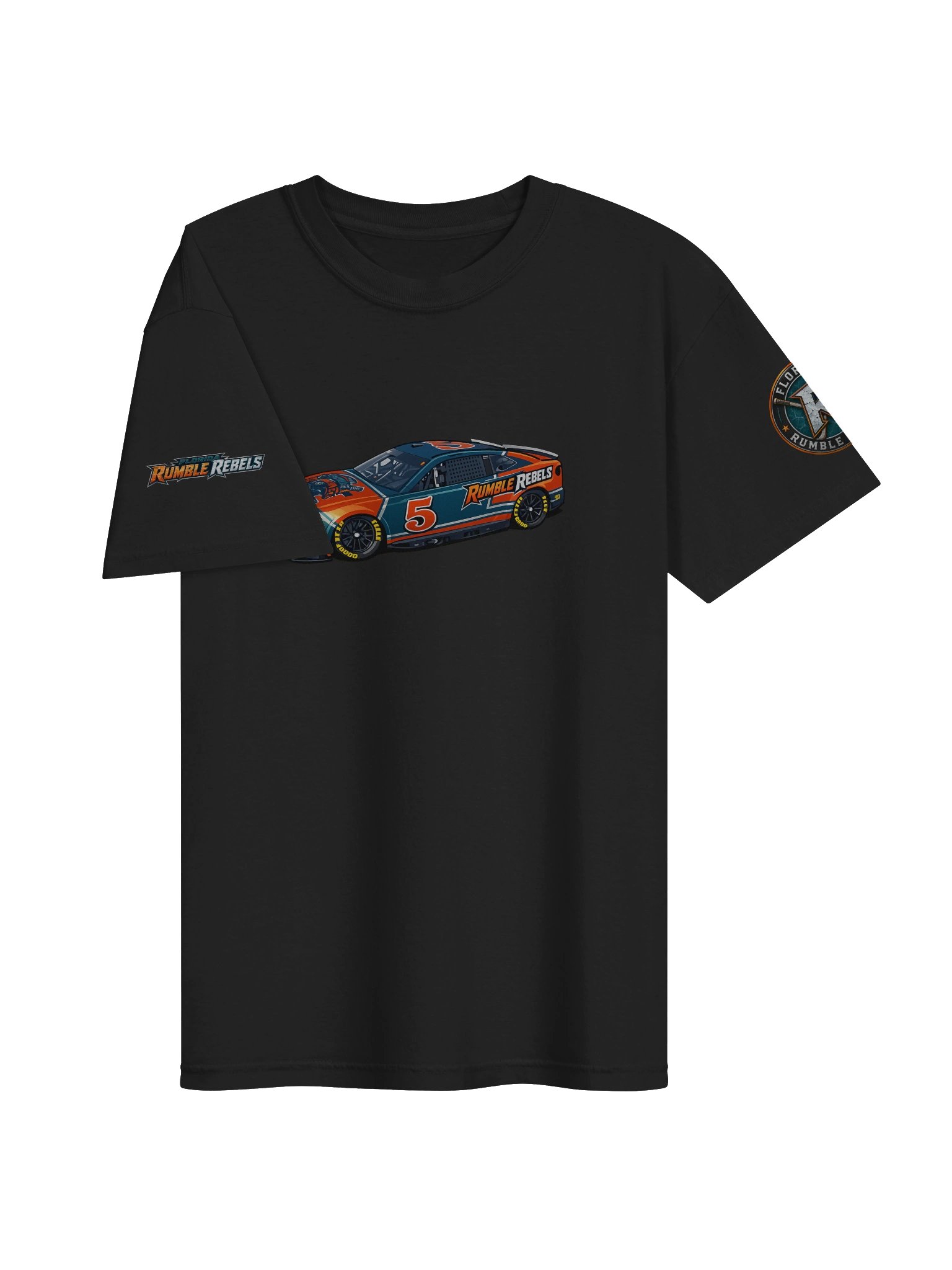 Rumble Rebels No. 5 Race Tee product image (21)