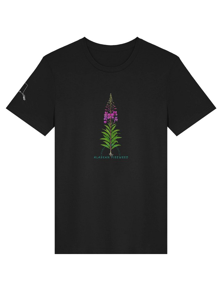 DELUXE "ALASKAN FIREWEED" ORGANIC COTTON TEE product image (1)