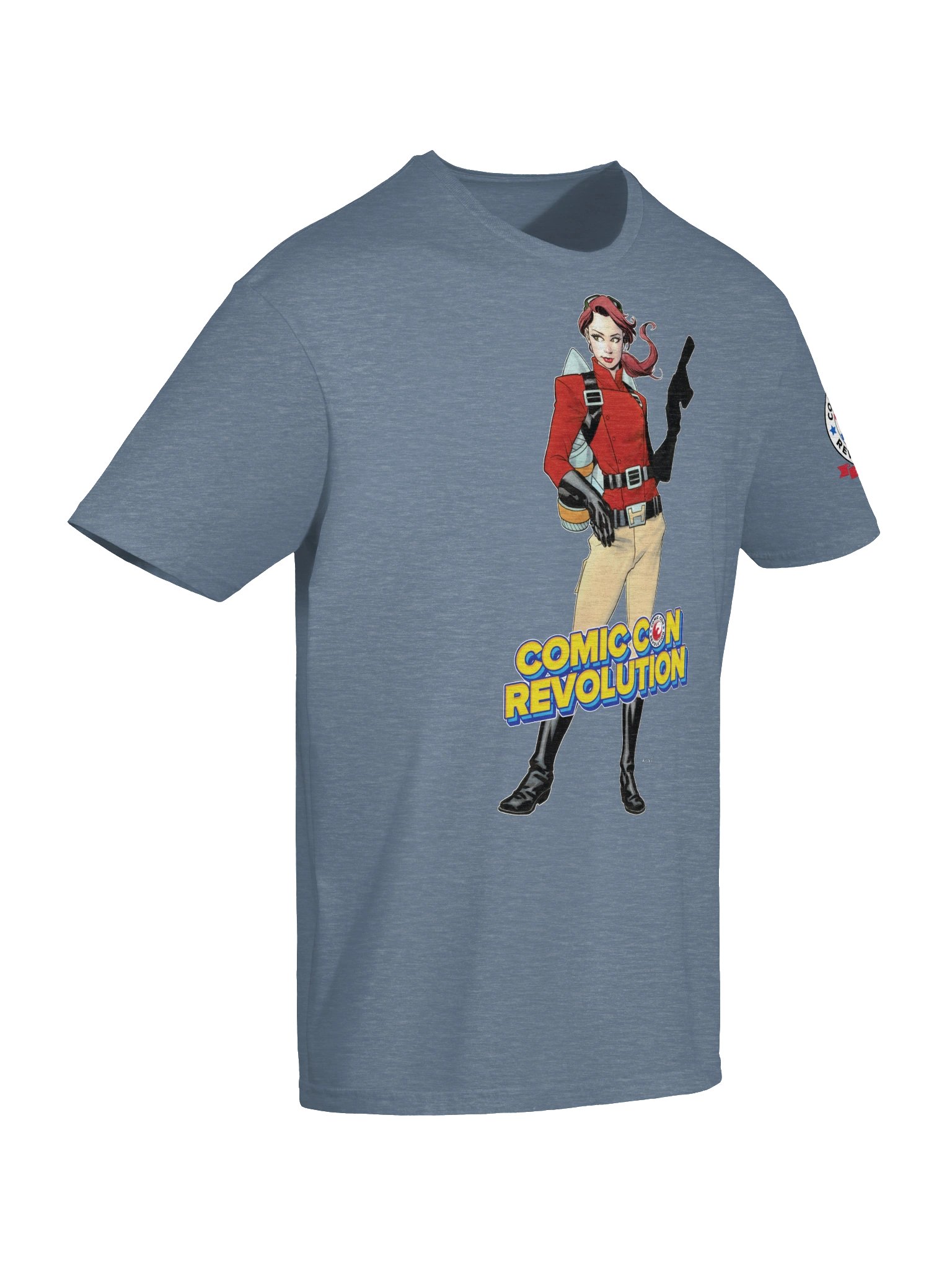 Comic Con Revolution 10th Anniversary Jetpack Jules 2022 Reissue Tee product image (84)